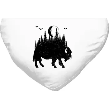 Polštář Polštář srdce 40x35 cm Bizon