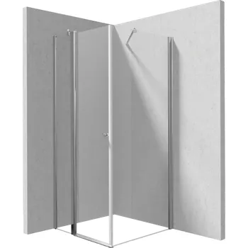 Sprchové dveře DEANTE/S - Sprchový kout výklopné 80 pevná stěna 40 KTSU042P+KTS_084P KERRIA/0350