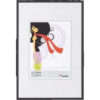 Rám na obraz Rámeček New Lifestyle, černá, plast, 10 x 15 cm NO NAME