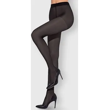 Dámská móda Kompresní silonky Mona Relax 40 den Velikost: L, Barva: Černá