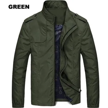 Pánská softshellová bunda Pánská přechodná bunda s pásky na ramenou Barva: Zelená, Velikost: L