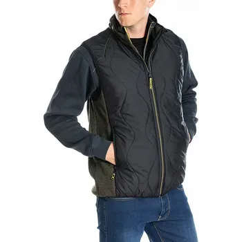 Pánská vesta Rica Lewis Workwear Vesta Archie, pánská, vel.: XL, polyester, khaki, černá ARCHIE-49/XL