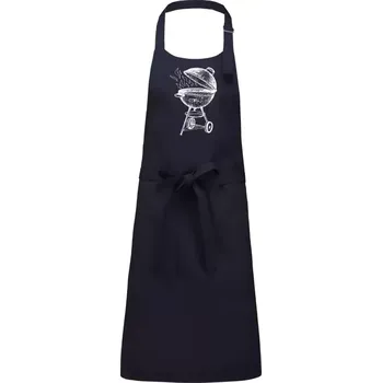 Kuchyňská zástěra Zástěra Kariban Classic Gril se jménem