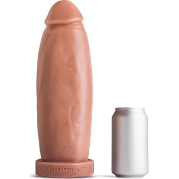 Dildo Mr. Hankey’s Toys Boss Hogg LG/XL, prémiové silikonové dildo s Vac-U-Lock 31,8 x 7,2–10 cm