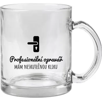 Hrnek 330 ml - skleněný Profesionální opravář