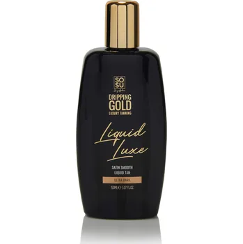 Samoopalovací přípravek SOSU Dripping Gold Liquid Luxe samoopalovací voda ultra dark 150 ml