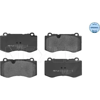 Brzdový systém Sada brzdových destiček, kotoučová brzda MEYLE 025 239 6018