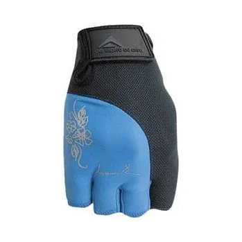 Fitness rukavice Polednik Rukavice Lady Fitness dámské modré velikost "M"