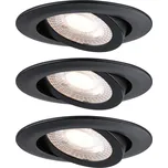 Paulmann Sada LED vestavných svítidel, 550 lm, teplá bílá, 3 ks 92995