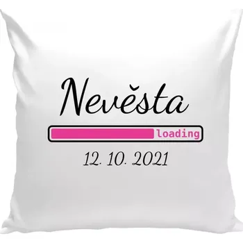 Polštář Polštář bílý 40x40 cm Nevěsta loading