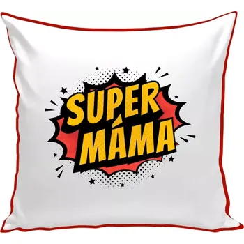 Polštář Polštář barevný 32x32 cm Supermáma - bublina