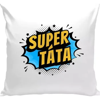 Polštář Polštář bílý 40x40 cm Supertáta - bublina