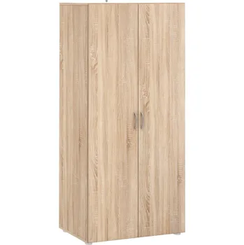 Šatní skříň Kombinovaná skříň GEBROULAZ 2D, dub sonoma + PROVĚŘENO zákazníky + vyzvednutí ZDARMA