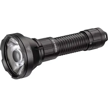 Nabíjecí taktická výkonná svítilna Sofirn SF26, 2000 lumenů, s akumulátorem (taktická svítilna Sofirn s dosvitem až 964m)
