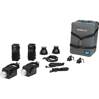 Studiové světlo Sada dvou LED světel Nanlite Forza 500 II s kufrem - doprava zdarma
