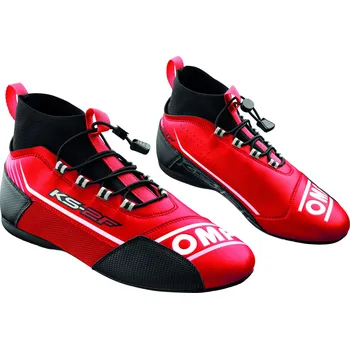 Pracovní obuv Závodní obuv OMP KS-2F červená/černá