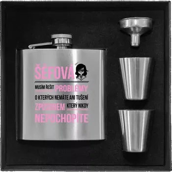 Placatka Placatka v krabičce Musím řešit problémy - šéfová