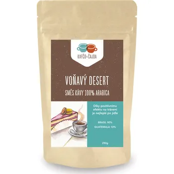 Káva Voňavý desert - směs kávy - dárkové balení Velikost balení: 1000 g, Způsob mletí: Espresso (střední)