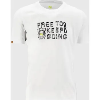 Pánské tričko KARPOS M Crocus T-Shirt, White velikost: 3XL