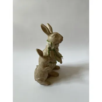 VELIKONOČNÍ ZAJÍČCI - SOCHA