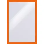 Magnetický informační rámeček DURAFRAME A4, oranžová
