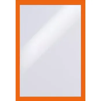 Magnetický informační rámeček DURAFRAME A4, oranžová