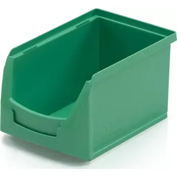Úložný box Ukládací box 23 cm × 15 cm × 12,5 cm, zelená