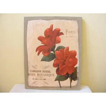 Obraz OBRAZ NA PLÁTNĚ KVĚTINY 45 X 35 CM PARIS