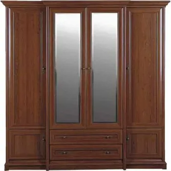 Šatní skříň MAHARASH skříň 4D2S, kaštan, 5 let záruka + vyzvednutí ZDARMA