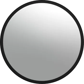 Vnitřní konvexní dopravní zrcadlo akryl 40 cm černé Bezpečnostní zrcadlo Vnitřní konvexní dopravní zrcadlo akryl 40 cm černé