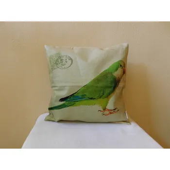 Povlak na polštářek POVLAK NA POLŠTÁŘ - PAPOUŠEK AGAPORNIS