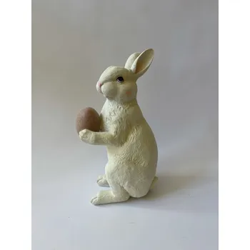 VELIKONOČNÍ ZAJÍC S VAJÍČKEM - SOCHA