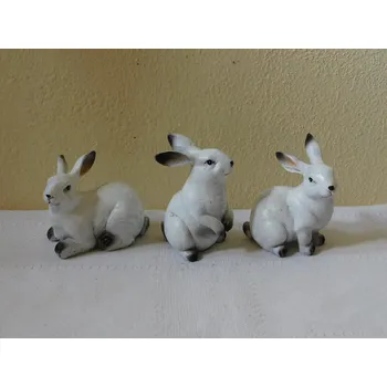 Velikonoční dekorace VELIKONOČNÍ ZAJÍČCI - SOŠKY