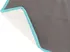 Trixie 63105 deka šedá/tyrkysová fleecová 120 x 65 cm