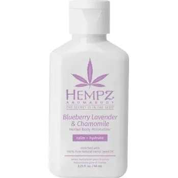 Tělový krém Hydratační tělový krém - borůvka, levandule a heřmánek 65 ml