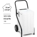 Průmyslový odvlhčovač TTK 171 ECO Trotec - 24h/52l, display (Profesionální vysoušeč řízený hygrostatem TTK 171 ECO Trotec)
