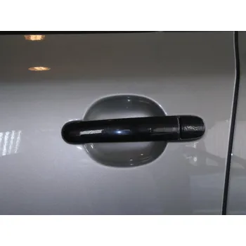 Tuning Kryty klik plné, černá metalíza (4+4 ks bez zámku) - Škoda Fabia I. (Kryty klik plné pro Škoda Fabia I. / Fabia II. / Octavia I. / Octavia II. / Superb I.)