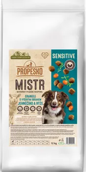 Krmivo pro psa Propesko Mistr Sensitive dospělý jehněčí/rýže 12 kg