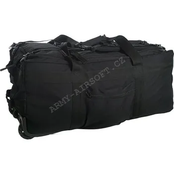 Taktická přepravní taška s kolečky ČERNÁ - MIL-TEC Army shop