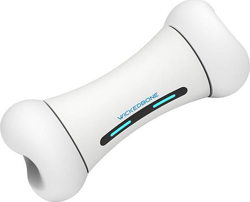 foto Hračka pro psa Cheerble Wickedbone 15,15 x 6,4 x 6,4 cm bílá