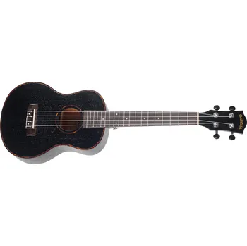 Ukulele CASCHA HH 2305 Premium Mahogany Ukulele Set Black