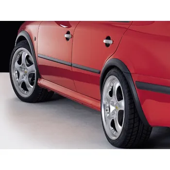 Tuning Lemy blatníků, černý rastr - Škoda Octavia I. Lim./Combi (Lemy blatníků pro Škoda Octavia I. Lim./Combi // Octavia I. Lim./Combi Facelift, 1997-2005)