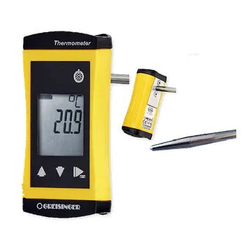 GREISINGER G 1791 Jednoruční teploměr pro měření teploty půdy a kompostu, snímač je pevně spojen s pouzdrem přístroje (viz obr.)