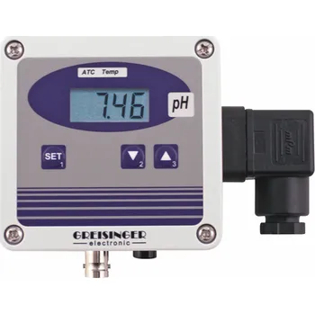 GREISINGER GPHU 014 MP-BNC Převodník pH s displejem, bez elektrody, s BNC připojením