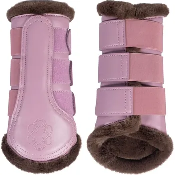 Ochrana nohy a ocasu HKM Kamaše drezurní Arctic Bay HKM, s beránkem, pár, mauve L