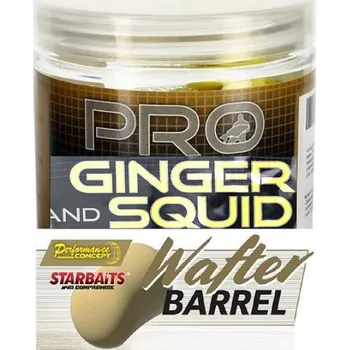 Boilies Starbaits Neutrálně Vyvážená Nástraha Pro Ginger Squid Wafter Hmotnost: 50g, Průměr: 14mm