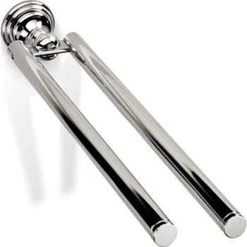 Věšák Decor Walther, Tyč - držák na ručníky Decor Walther Classic vertikální dvojitá nikl - Formadore