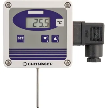 GREISINGER GTMU-MP-AP3 Volně nastavitelný převodník teploty Pt1000, prostorové nebo venkovní provedení pro nástěnnou montáž