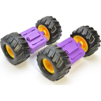 Stavebnice Magformers Magformers GIGA kolečka - balení