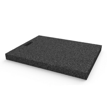 zvedák Gumová výplňová podložka 633x500x50 mm